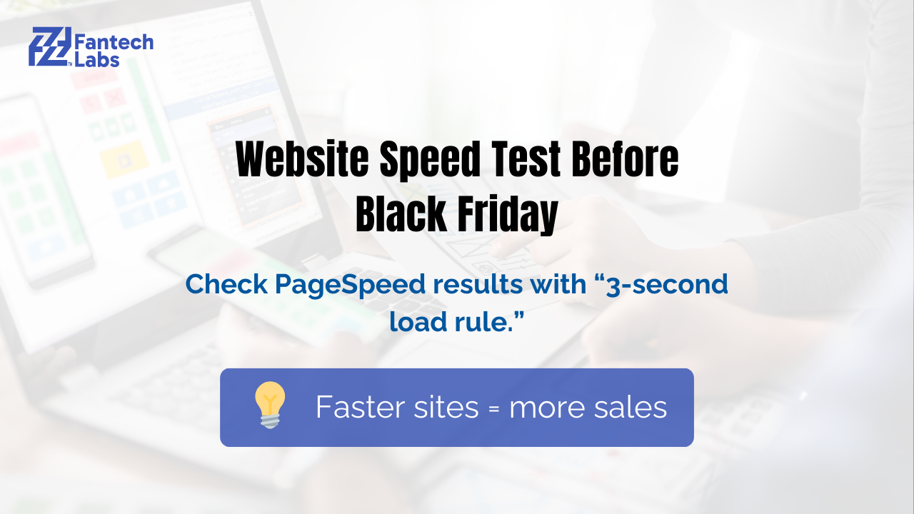 Website Speed Test Before Black Friday